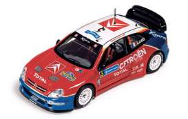 Citroen  - Xsara WRC #3 2004 red - 1:43 - IXO Models - ram138 - ixram138 | Toms Modelautos