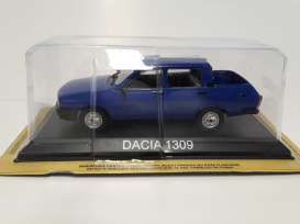 Dacia  - 1309 blue - 1:43 - Magazine Models - LCda1309b - magLCda1309b | Toms Modelautos