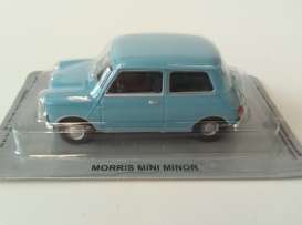 Moonscope  - Mini Minor 1964 light blue - 1:43 - Magazine Models - PCmorris - MagPCmorris | Toms Modelautos