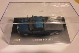 Chevrolet  - 1995 blue - 1:43 - Magazine Models - magCheS10-1995 | Toms Modelautos