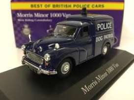 Morris  - Minor 1000 van dark blue - 1:43 - Magazine Models - POLmorris - MagPOLmorris | Toms Modelautos