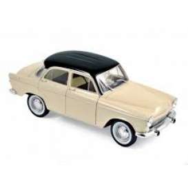 Simca  - Aronde 1961 ivory/black - 1:18 - Norev - 185716 - nor185716 | Toms Modelautos