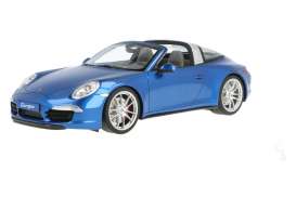 Porsche  - 911 2014 blue - 1:87 - Minichamps - 870068042 - mc870068042 | Toms Modelautos