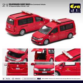 Volkswagen  - Caddy Maxi red - 1:64 - Era - VW20CamRF21 - EraVW20CamRF21 | Toms Modelautos