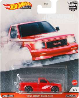 GMC  - Cyclone 1991 red - 1:64 - Hotwheels - GJR01 - hwmvGJR01 | Tom's Modelauto's