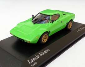 Lancia  - Stratos 1974 light green - 1:87 - Minichamps - 870125024 - mc870125024 | Tom's Modelauto's