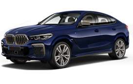 BMW  - x6 2020 blue metallic - 1:87 - Minichamps - 870020521 - mc870020521 | Toms Modelautos