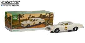 Plymouth  - Fury 1977 white - 1:18 - GreenLight - 19112 - gl19112 | Toms Modelautos