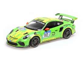 Porsche  - 911 GT3RS (991.2) 2019 green/yellow - 1:18 - Minichamps - 155068228 - mc155068228 | Toms Modelautos