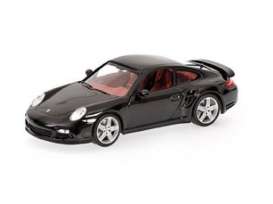 Porsche  - 911 Turbo (997) 2006 grey metallic - 1:87 - Minichamps - 870065200 - mc870065200 | Toms Modelautos