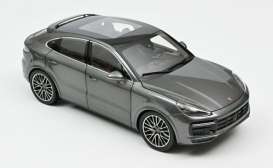 Porsche  - Cayenne Coupe 2019 grey metallic - 1:87 - Minichamps - 870069122 - mc870069122 | Toms Modelautos
