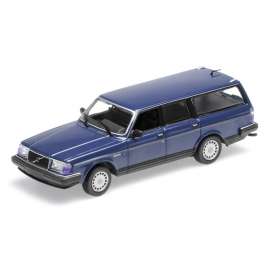 Volvo  - 240 GL Break 1986 blue metallic - 1:87 - Minichamps - 870171411 - mc870171411 | Toms Modelautos