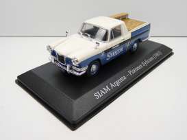 non  - Siam Argenta 1963 blue/creme  - 1:43 - Magazine Models - SER29 - magSER29 | Toms Modelautos