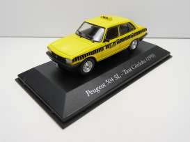 Peugeot  - 504SL 1999 yellow - 1:43 - Magazine Models - SER31 - magSER31 | Toms Modelautos