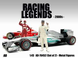 Figures  - Racing Legends 00's  - 1:43 - American Diorama - 76452 - AD76452 | Tom's Modelauto's