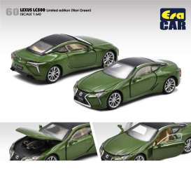Lexus  - LC500 2022 nori green/black - 1:64 - Era - LS21LCRN60 - EraLS21LCRN60 | Toms Modelautos