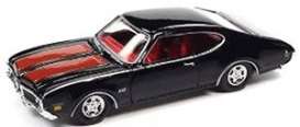 Oldsmobile  - 442 1969 black/red - 1:64 - Racing Champions - RCSP026 - RCSP026 | Tom's Modelauto's