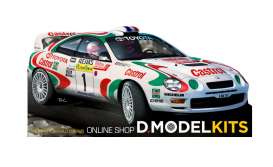Toyota  - Celica GT-Four S205 Rally #1 1995  - 1:24 - DM Modelkits - DMK-003 - DMK003 | Toms Modelautos