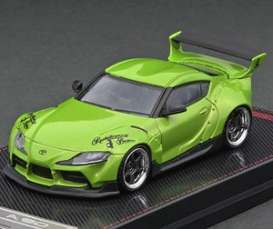 Toyota  - Supra A90 green - 1:64 - Ignition - IG2336 - IG2336 | Toms Modelautos