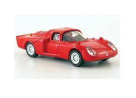Alfa Romeo  - 33.2 Daytona 1968 red metallic - 1:87 - Ricko - 38343 - ric38343 | Toms Modelautos