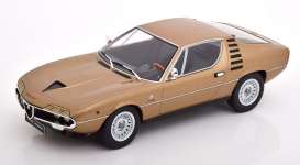 Alfa Romeo  - Montreal 1970 gold - 1:18 - KK - Scale - 180386 - kkdc180386 | Tom's Modelauto's