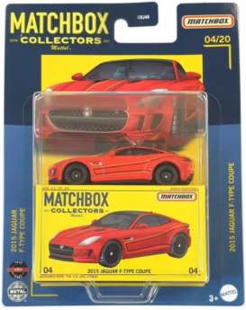 Jaguar  - F-type Coupe red - 1:64 - Matchbox - HFL78 - MBHFL78 | Toms Modelautos