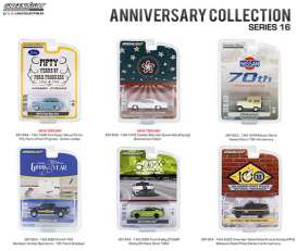 Assortment/ Mix  - Anniversary Collection series  various - 1:64 - GreenLight - 28140 - gl28140 | Toms Modelautos