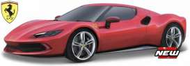Ferrari  - red - 1:64 - Bburago - 56022R - bura56022R | Tom's Modelauto's