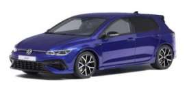 Volkswagen  - Golf VIII R 2021 blue - 1:18 - OttOmobile Miniatures - OT413 - otto413 | Tom's Modelauto's