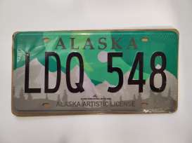 Funny Plates  - Alaska LDQ 548  - Tac Signs - funAlaska | Toms Modelautos