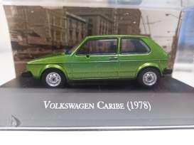 Volkswagen  - Caribe 1978 green - 1:43 - Magazine Models - Caribe - magMexCaribe | Toms Modelautos
