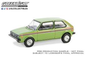 Volkswagen  - Rabbit 1979 green - 1:64 - GreenLight - 36100E - gl36100E | Toms Modelautos
