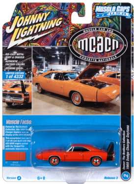 Dodge  - Charger Daytona 1969 orange - 1:64 - Johnny Lightning - SP288A - JLSP288A | Tom's Modelauto's