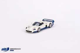 Maserati  - MC12 white - 1:64 - BBR - BBRDIE6414 - BBRDIE6414 | Toms Modelautos