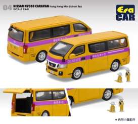 Nissan  - NV350 yellow/purple - 1:64 - Era - NS22NV0401 - EraNS22NV0401 | Toms Modelautos
