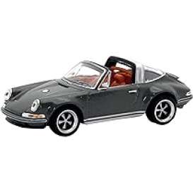 Porsche  - Singer grey metal - 1:64 - Pop Race Limited - PR64-SGTA-GY01 - PR64-SGTA-GY01 | Tom's Modelauto's