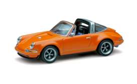 Porsche  - Singer orange - 1:64 - Pop Race Limited - PR64-SGTA-OR01 - PR64-SGTA-OR01 | Tom's Modelauto's