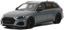 Audi  - RS4 grey - 1:18 - GT Spirit - GT456 - GT456 | Toms Modelautos