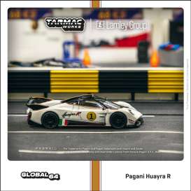 Pagani  - Huayra R white/black - 1:64 - Tarmac - T64G-TL035-WH - TC-T64GTL035WH | Toms Modelautos
