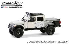 Jeep  - Gladiator 2020 white/black - 1:64 - GreenLight - 30499 - gl30499 | Toms Modelautos