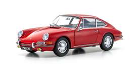 Porsche  - 911 1964 red - 1:18 - Kyosho - 08969R0 - kyo8969R0 | Toms Modelautos