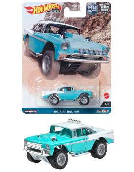 Chevrolet  - Bel Air turquoise - 1:64 - Hotwheels - HKC74 - hwmvHKC74 | Tom's Modelauto's