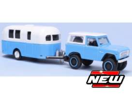 Ford  - Bronco 1966 blue/white - 1:64 - Maisto - 15368-23038 - mai15368-23038 | Toms Modelautos