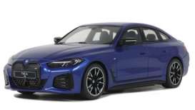 BMW  - I4 M50 2021 blue - 1:18 - OttOmobile Miniatures - OT453 - otto453 | Toms Modelautos