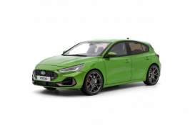 Ford  - Focus 2022 green - 1:18 - OttOmobile Miniatures - OT450 - otto450 | Toms Modelautos