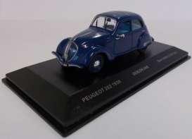 Peugeot  - 202 1938 blue - 1:43 - Magazine Models - ODeon046 - MagODeon046 | Toms Modelautos