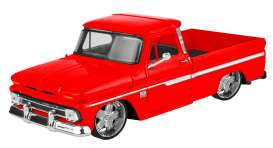 Chevrolet  - C10 1966 red - 1:24 - Motor Max - 73355r - mmax73355r-DDW | Toms Modelautos