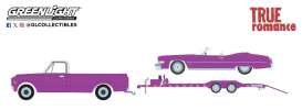 Cadillac  - Eldorado Convertible 1974 purple - 1:64 - GreenLight - 31180C - gl31180C | Toms Modelautos