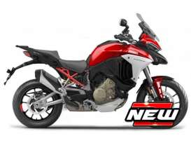 Ducati  - Multistrada  red/black/white - 1:18 - Bburago - 51089 - bura51089 | Toms Modelautos