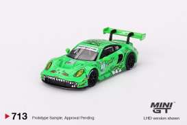 Porsche  - 913 (992) 2023 green - 1:64 - Mini GT - 00713-L - MGT00713lhd | Tom's Modelauto's